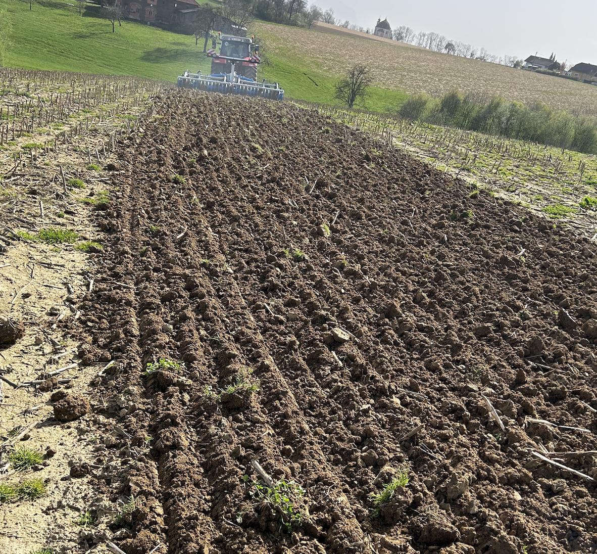 THOR during stubble cultivation after harvest