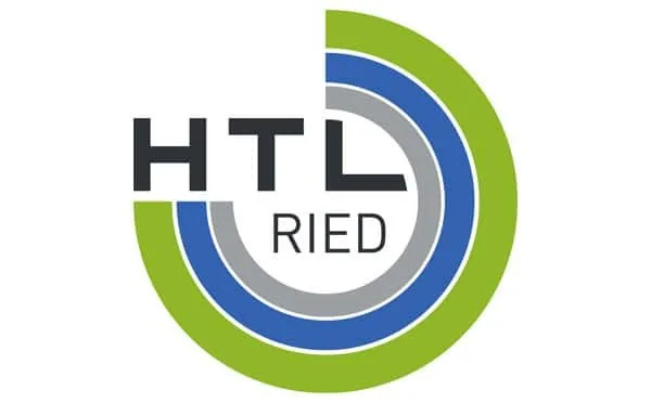 Logo HTL Ried – klient i partner SAMO Maschinenbau