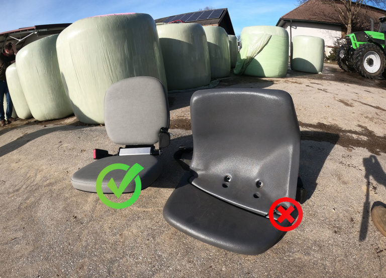 samo mechanical engineering Fendt & Deutz Fahr passenger seat